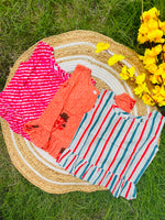 Load image into Gallery viewer, Frill tops Set 3 - 4yrs (pack of 3)