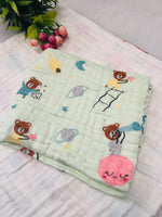 Load image into Gallery viewer, Teddy Fantacy - Muslin Baby Towel