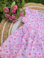 Load image into Gallery viewer, Pink Blossom - Frill Cotton Frocks