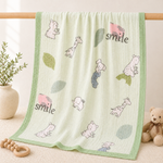 Load image into Gallery viewer, Smile - Muslin Baby Blanket