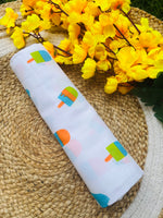 Load image into Gallery viewer, Mini Ice - Muslin Baby Swaddle