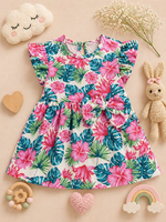 Load image into Gallery viewer, Bright Day - Frill Cotton Frock