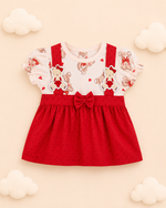 Load image into Gallery viewer, Baby Cotton Dress - Teddy Joy
