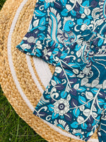 Load image into Gallery viewer, Sky Blossom - Frill top & Shorts Set 1 - 2yrs