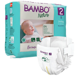 Load image into Gallery viewer, Bambo Nature Chemical Free Tape Diapers - S (3-6 kgs)