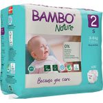 Load image into Gallery viewer, Bambo Nature Chemical Free Tape Diapers - S (3-6 kgs)