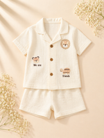 Load image into Gallery viewer, Baby Shirt and Shorts Set