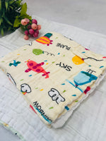 Load image into Gallery viewer, Sky Play - Muslin Baby Towel