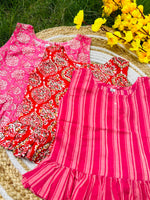 Load image into Gallery viewer, Frill tops Set 3 - 4yrs (pack of 3)