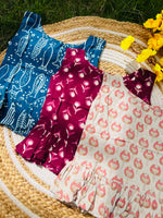 Load image into Gallery viewer, Frill tops Set 2 - 3yrs (pack of 3)