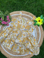 Load image into Gallery viewer, Ethnic Blossom - Viscose Frock 4 - 5 yrs