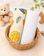 Load image into Gallery viewer, Muslin Baby Towels (Pack of 2)