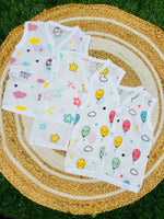 Load image into Gallery viewer, Cotton Muslin Jablas Pack: 0-3M