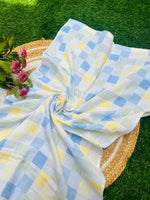Load image into Gallery viewer, Checked - Muslin Baby Towel