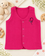 Load image into Gallery viewer, Muslin Cotton Jabla/Vest