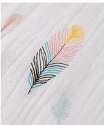 Load image into Gallery viewer, Muslin Baby Swaddle - Feather