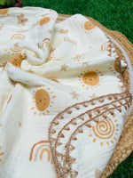 Load image into Gallery viewer, Rainbow - Muslin Baby Blanket