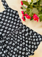 Load image into Gallery viewer, Black Pearls - Cotton Frock 6m to 1 Yr