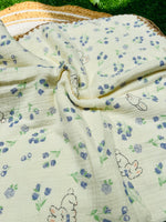 Load image into Gallery viewer, Lavender Bloom - Muslin Baby Blanket