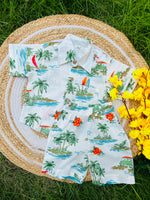 Load image into Gallery viewer, Beach Vibes - Boys Cotton Coord Set 2 -3Y