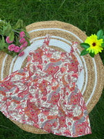 Load image into Gallery viewer, Ethnic Blossom - Viscose Frock 4 - 5 yrs