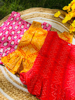 Load image into Gallery viewer, Frill tops Set 2 - 3yrs (pack of 3)