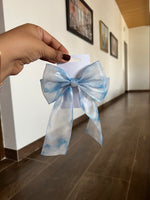 Load image into Gallery viewer, Tie and Die Hair Bow