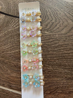 Load image into Gallery viewer, Flower and Pear Metal pin