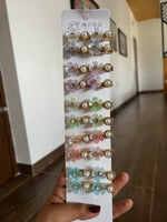 Load image into Gallery viewer, Flower and Pear Metal pin