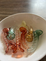 Load image into Gallery viewer, Glass Banana Hair Claw