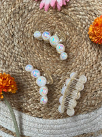 Load image into Gallery viewer, Pearl Hair Claw