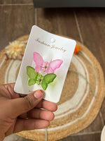 Load image into Gallery viewer, Small Matte Butterfly Hair Claws