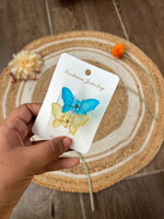 Load image into Gallery viewer, Small Matte Butterfly Hair Claws