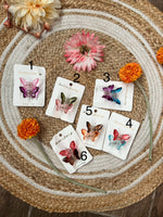 Load image into Gallery viewer, Small Glass Butterfly Hair Claws