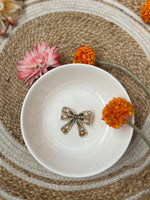 Load image into Gallery viewer, Rhinestone Bow Hair Pins (Small)