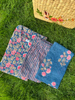 Load image into Gallery viewer, Soft Cotton Kurta Set: Rose