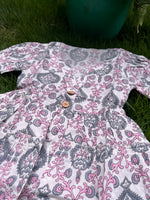 Load image into Gallery viewer, Kids Cotton Dress: Lavender Flush