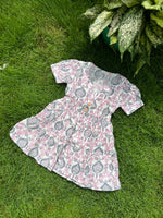 Load image into Gallery viewer, Kids Cotton Dress: Lavender Flush