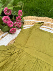 Olive Love - Cotton Frock 4 - 5 yrs