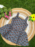 Load image into Gallery viewer, Grey Glow - Cotton Frock 3 - 4 yrs
