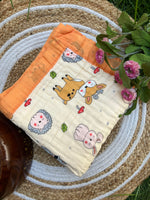 Load image into Gallery viewer, Animal World - Muslin Baby Blanket
