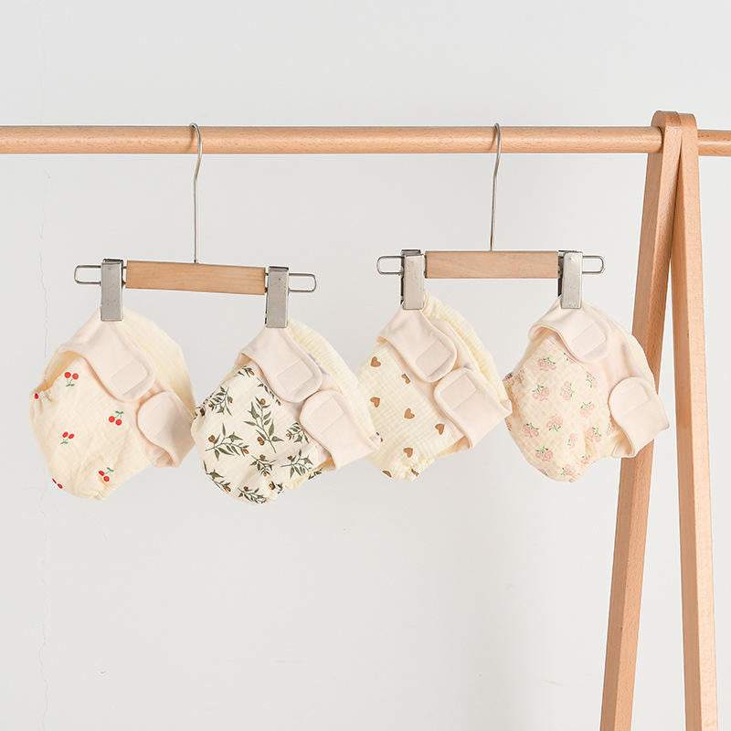 Baby Muslin Reusable Diaper : Pack of 4