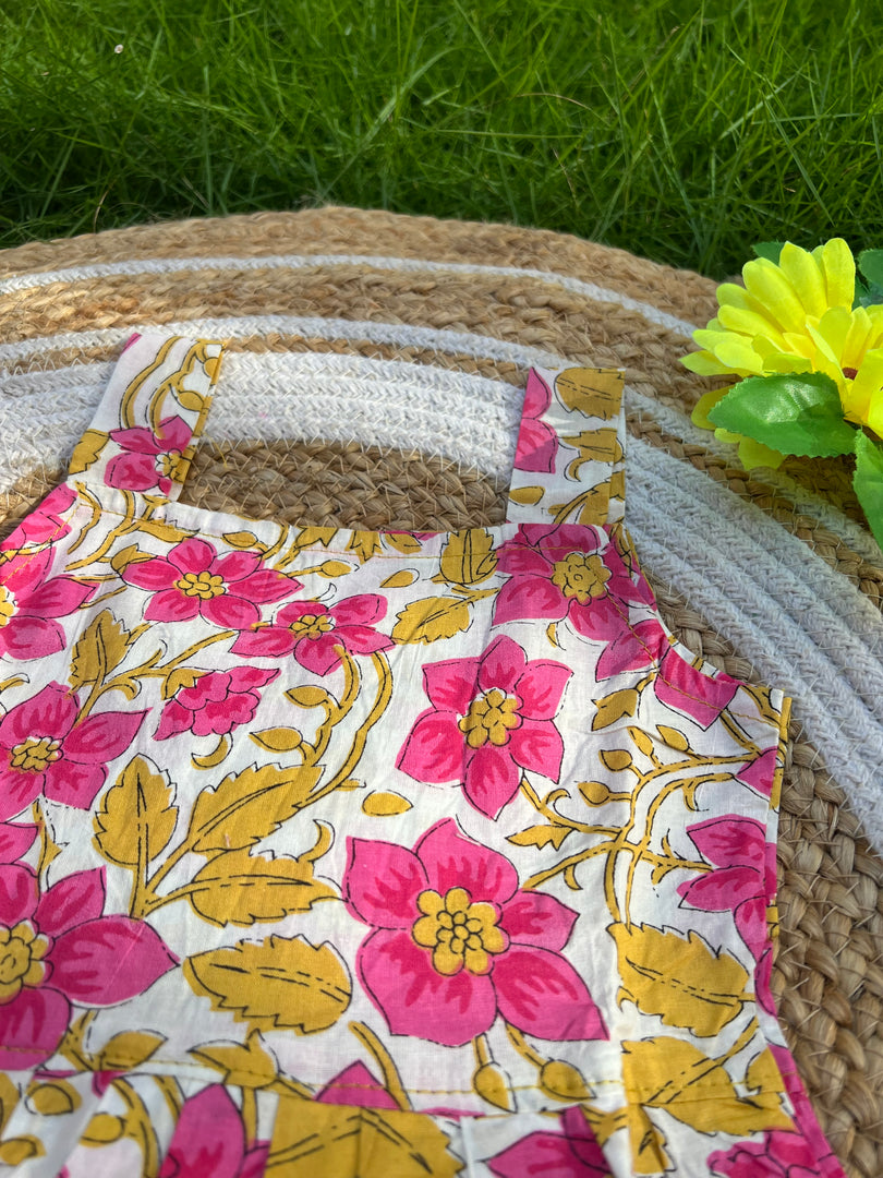 Flower Charm - Cotton Frock 1 - 2 yrs
