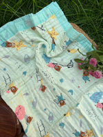 Load image into Gallery viewer, Joy Ride - Muslin Baby Blanket
