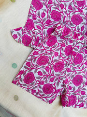 Peony Love - Frill top & Shorts Set 6m - 1 yr