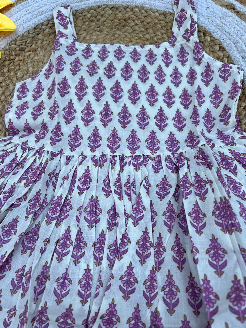 Pink Glow - Cotton Frock 2 - 3 Yrs