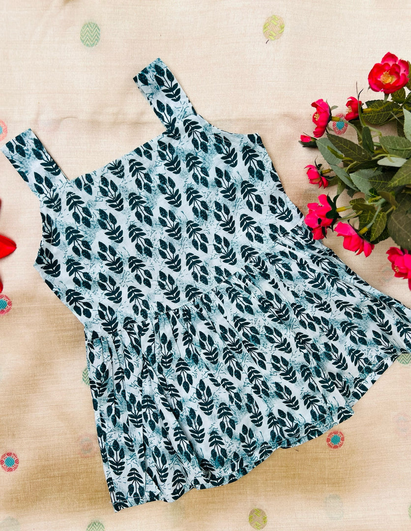 Pine Forest - Cotton Frock 6m to 1 Yr