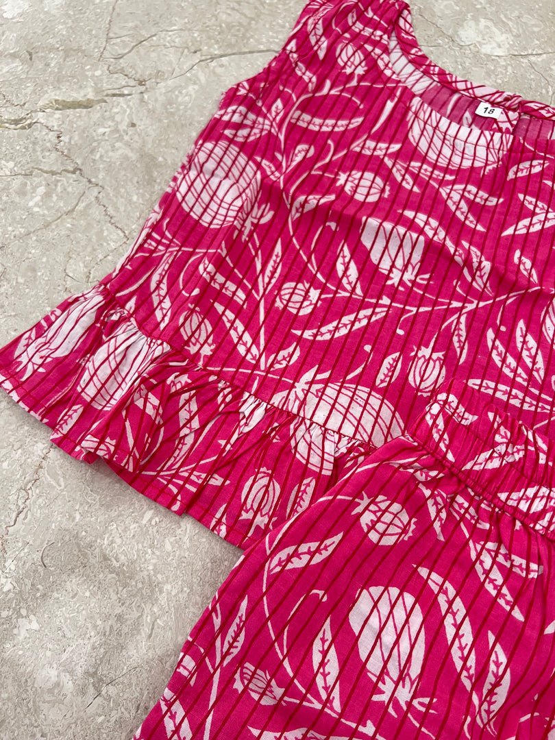 Lady Bloom - Frill top & Shorts Set 1 - 2yrs