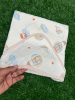 Load image into Gallery viewer, Parachute - Muslin Hooded Baby Blanket