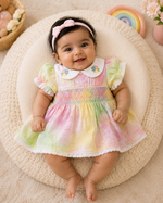Load image into Gallery viewer, Baby Cotton Dress - Lovey